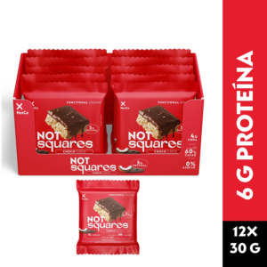 Barra de Proteína NotSquare Choco Coco 12un 30g (6 Displays)
