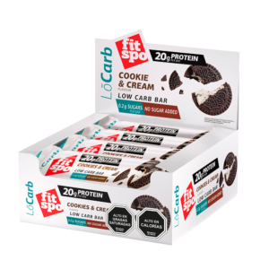 FITSPO LOW CARB CHOCO COOKIES & CREAM - DISPLAY 12 UN
