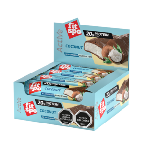 FITSPO ACTIVE PROT CHOCOLATE COCONUT - DISPLAY 12 UN