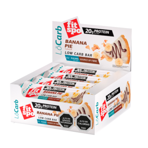 FITSPO LOW CARB CHOCO BANANA PIE - DISPLAY 12 UN