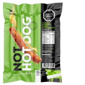 Salchicha Vegetal NotHotdog 250g (Caja 20 Unidades)