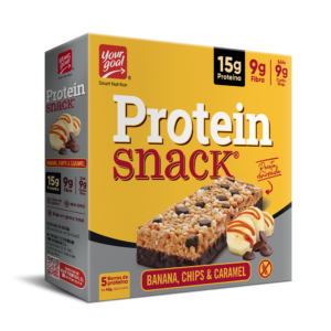 PROTEIN SNACK BANANA CHIPS & CARAMEL
