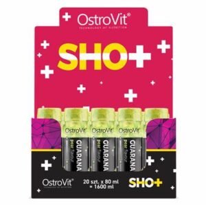 PACK 20 GUARANA SHOT 80ML PEAR FLAVOUR - OSTROVIT