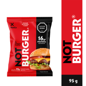 Hamburguesa Vegetal NotBurger 95g (Caja 40 Unidades)