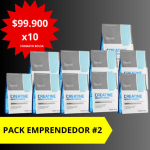 PACK CREATINA 300GR MONOHIDRATO SIN SABOR (10 UNIDADES) - OSTROVIT