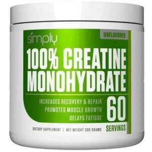 100% Creatine Monohydrate Simply - 60 Servicios
