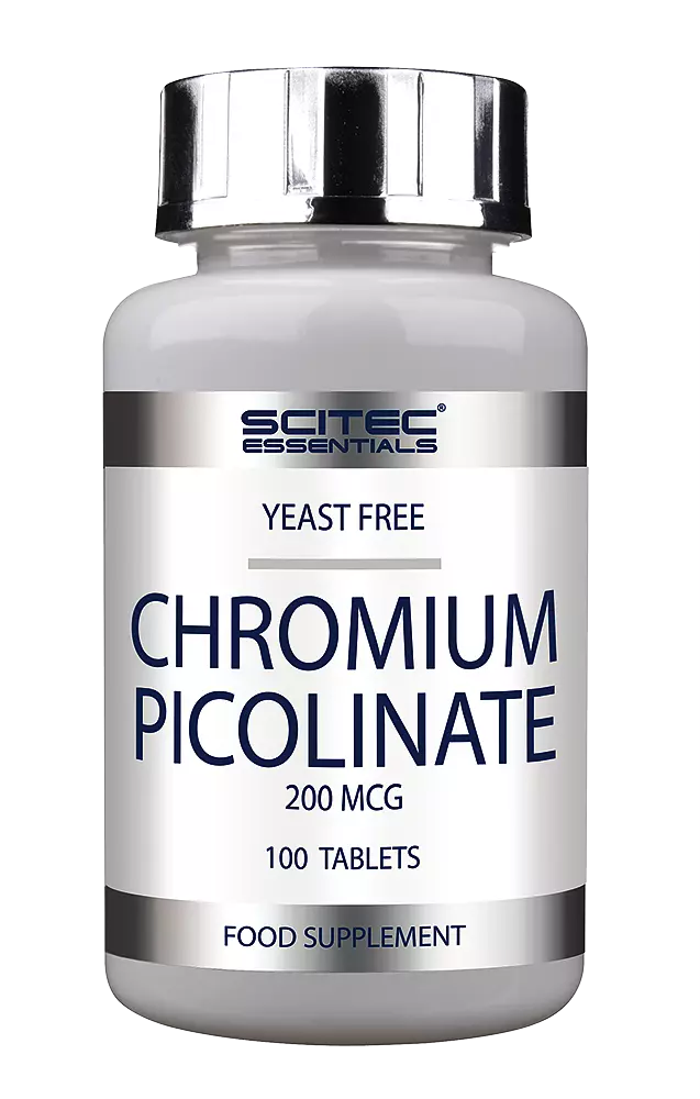 PICOLINATO DE CROMO (100 TAB.) - SCITEC NUTRITION