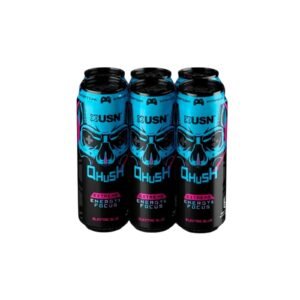 PACK 6 ENERGETICAS O PRE ENTRENO QHUSH DE USN   473 ml