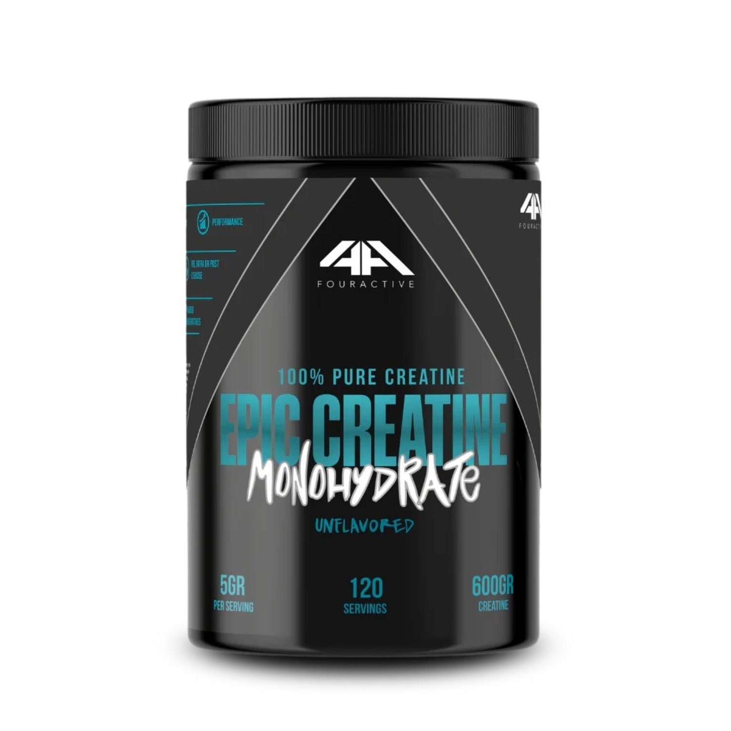 CREATINA EPIC MONOHIDRATADA 600GR 120SV - 4ACTIVE