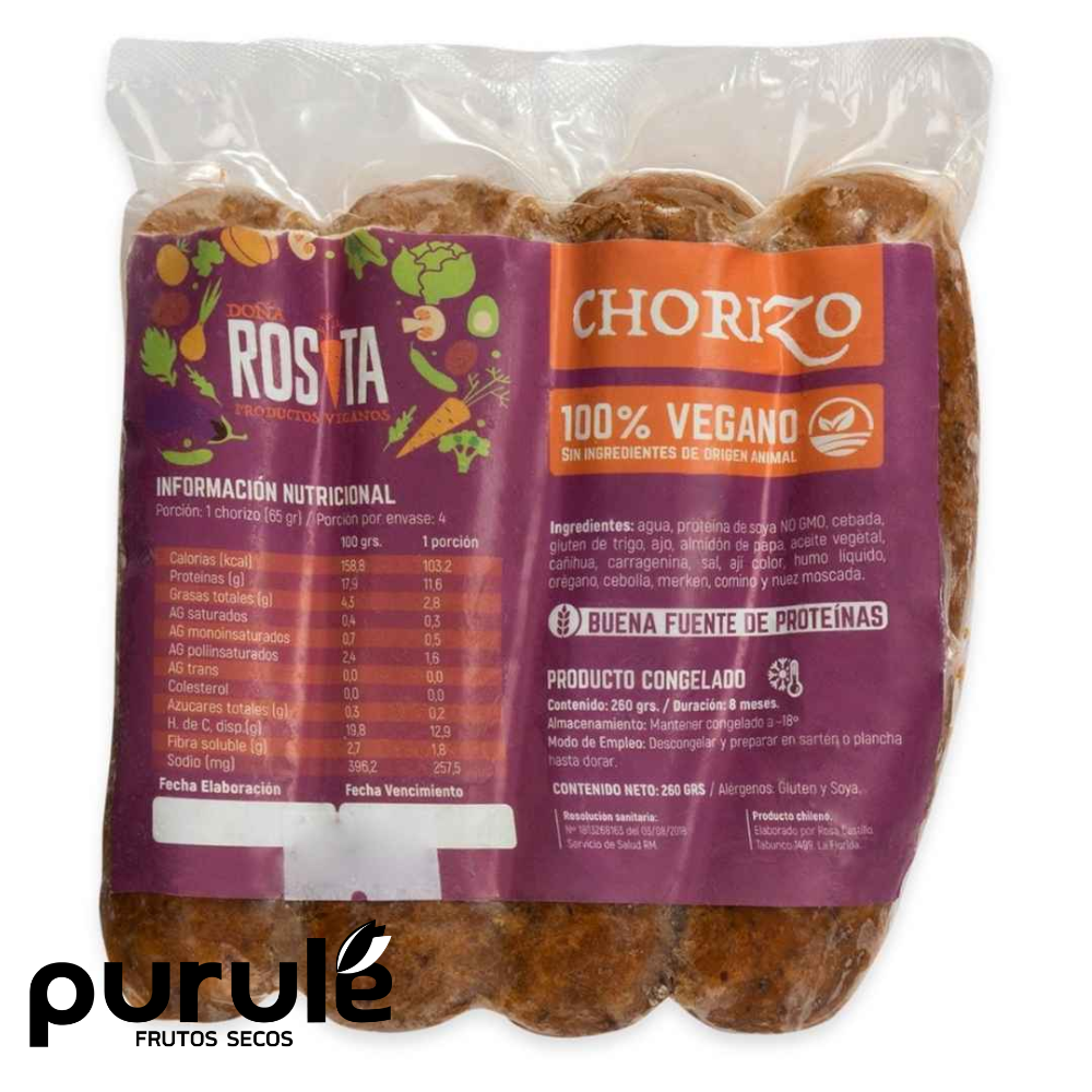 Chorizo Doña Rosita (solo retiro en tienda física)