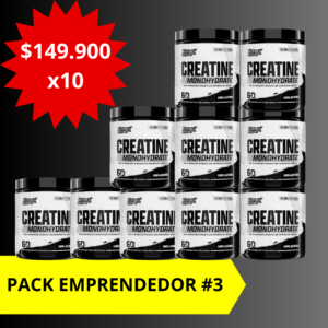 Pack Creatina Nutrex 300 g (10 unidades)