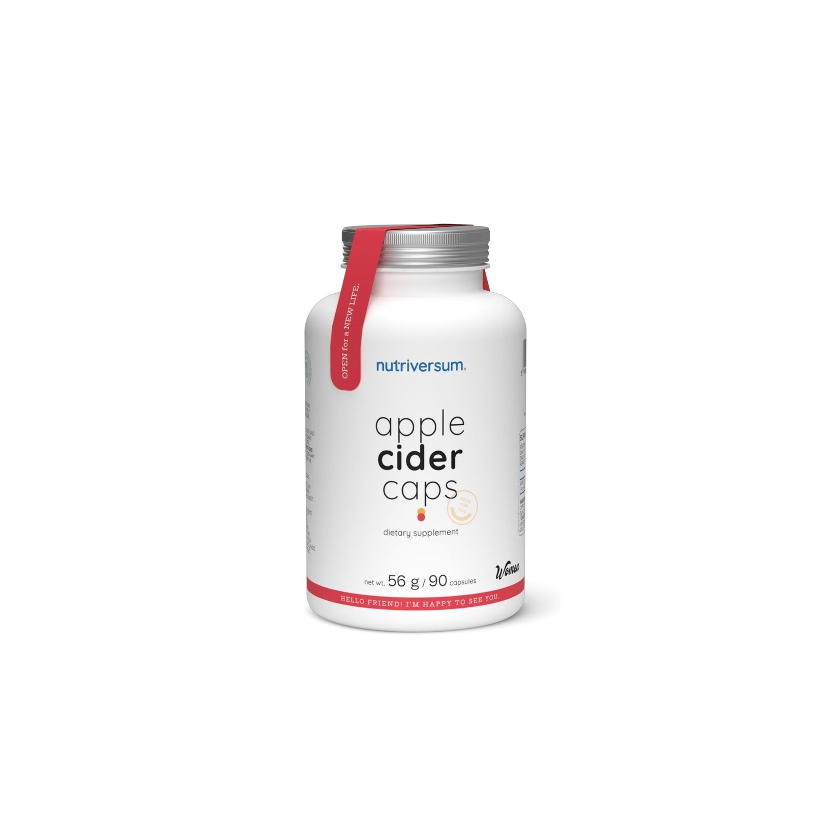 VINAGRE DE MANZANA 90 CAPSULAS - NUTRIVERSUM