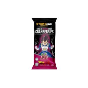BARRAS DE PROTEINA DRAGON BALL Z BOX 20 UNIDADES - STRIKE ONE ( CRANBERRIES VENCE 23/07/2026)