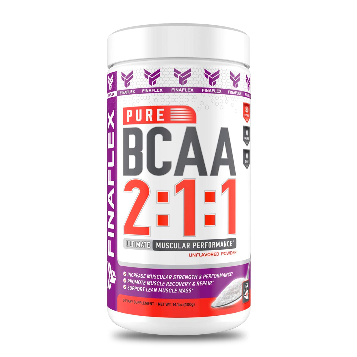 PURE BCAA 2:1:1 400GR SIN SABOR - FINAFLEX