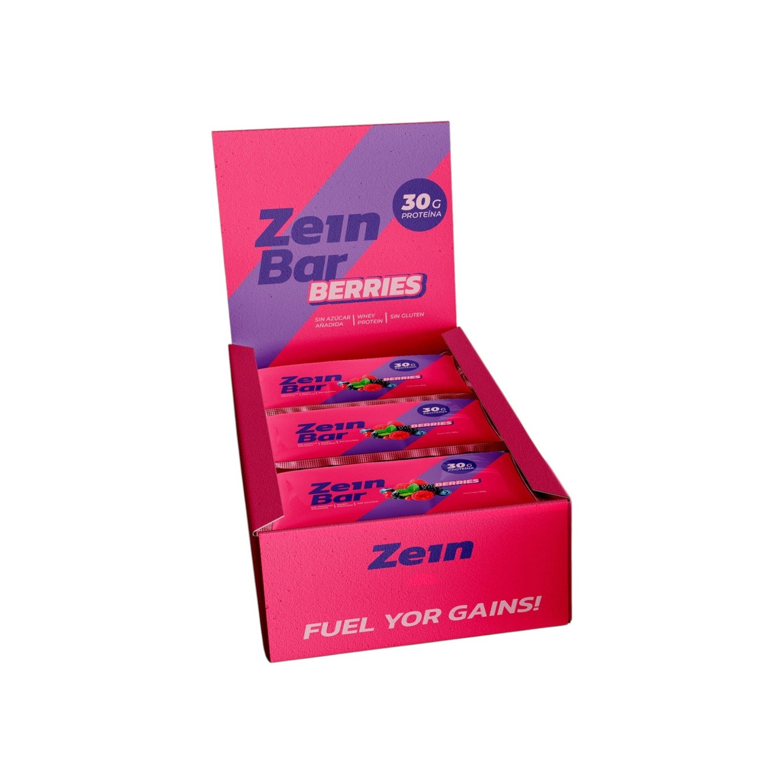 BOX DE 12 BARRAS DE PROTEINA ZEIN BAR 100GR - ZEIN