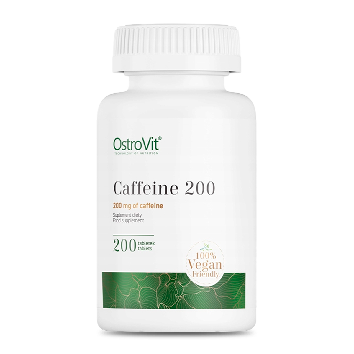 CAFEINA 200 TABLETAS 200MG C/U - OSTROVIT