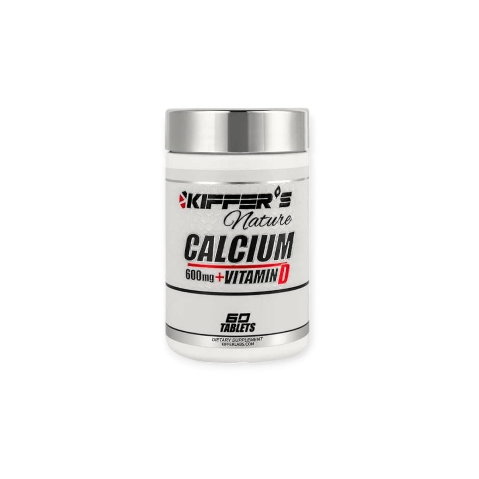 CALCIO 600MG + VITAMINA D 60 TABLETAS - KIFFER