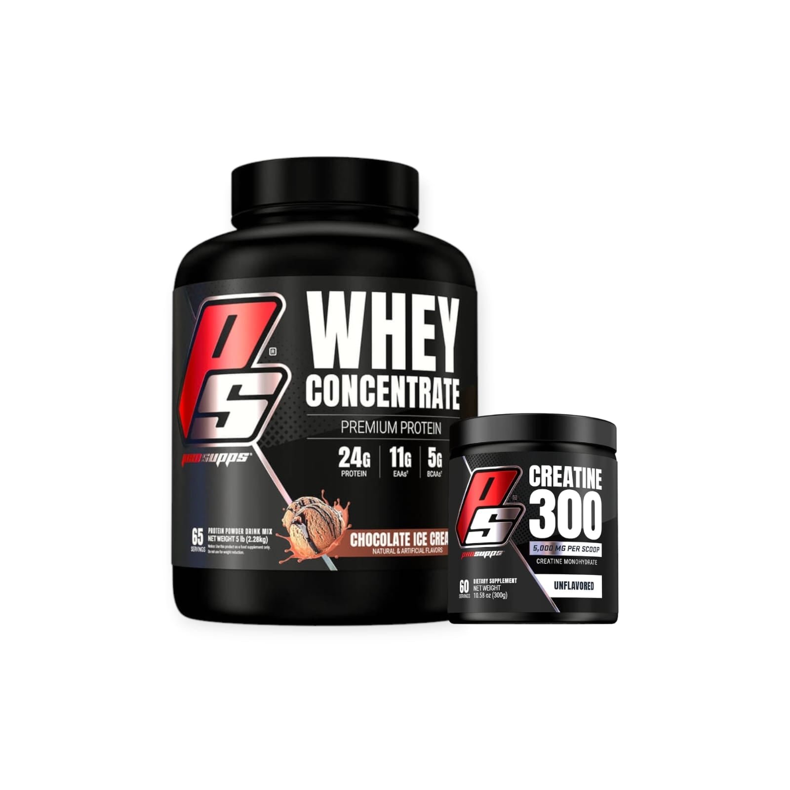 PACK PROTEINA WHEY CONCENTRATE + CREATINA 300GR - PROSUPPS