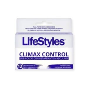 PRESERVATIVOS CLIMAX CONTROL 12 UNIDADES - LIFESTYLES