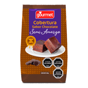 COBERTURA CHOCOLATE SEMI AMARGO 500 GR GOURMET