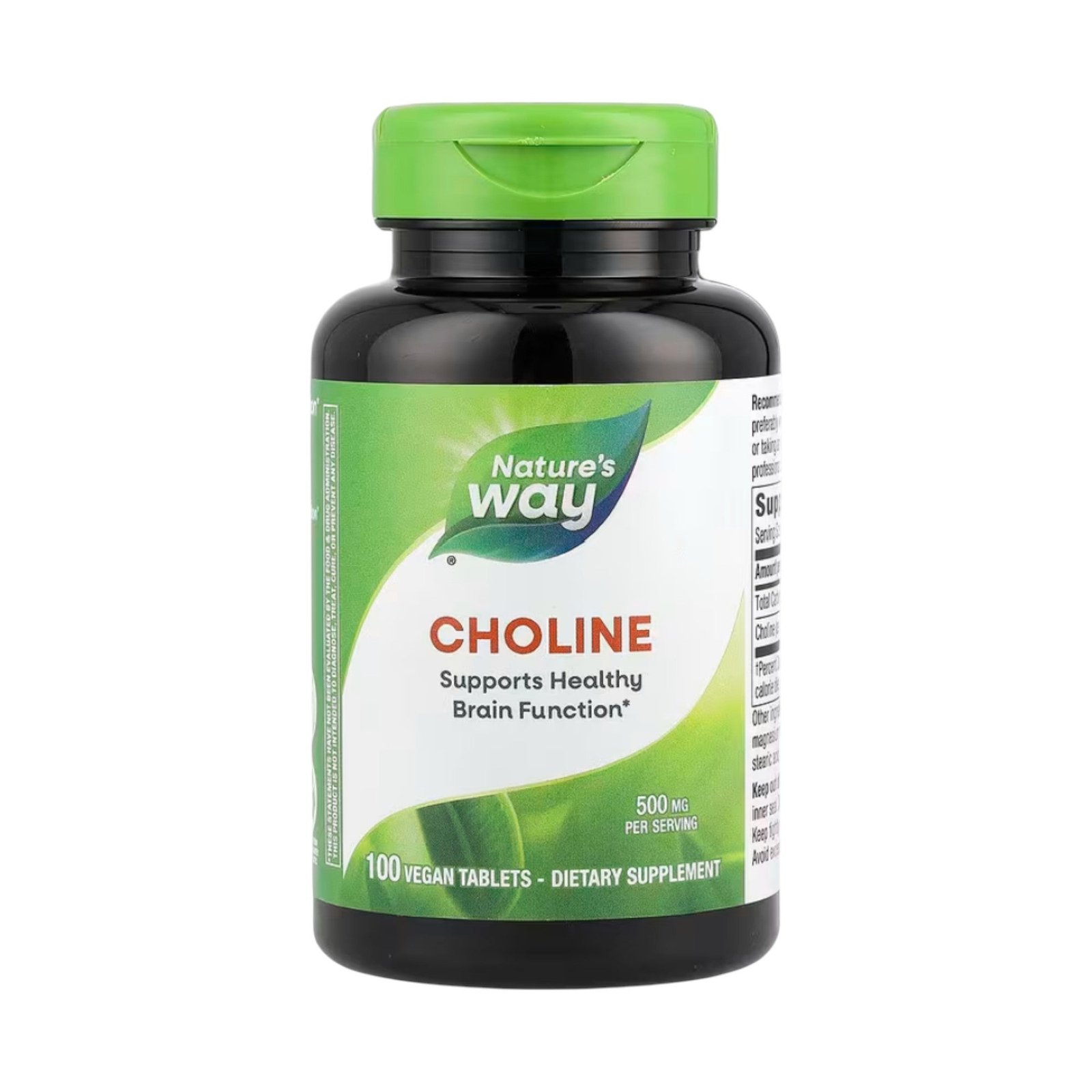 COLINA 500MG 100 CAPSULAS - NATURE'S WAY
