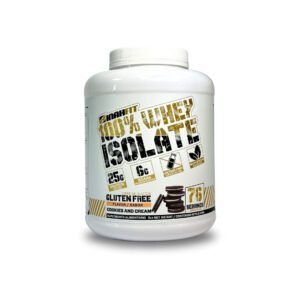 Proteina 100% Whey Isolate 76 Servicios - Binahfit
