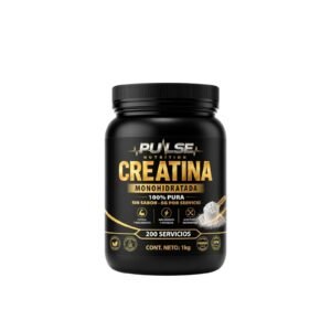 CREATINA MONOHIDRATADA 1KG SIN SABOR - PULSE NUTRITION