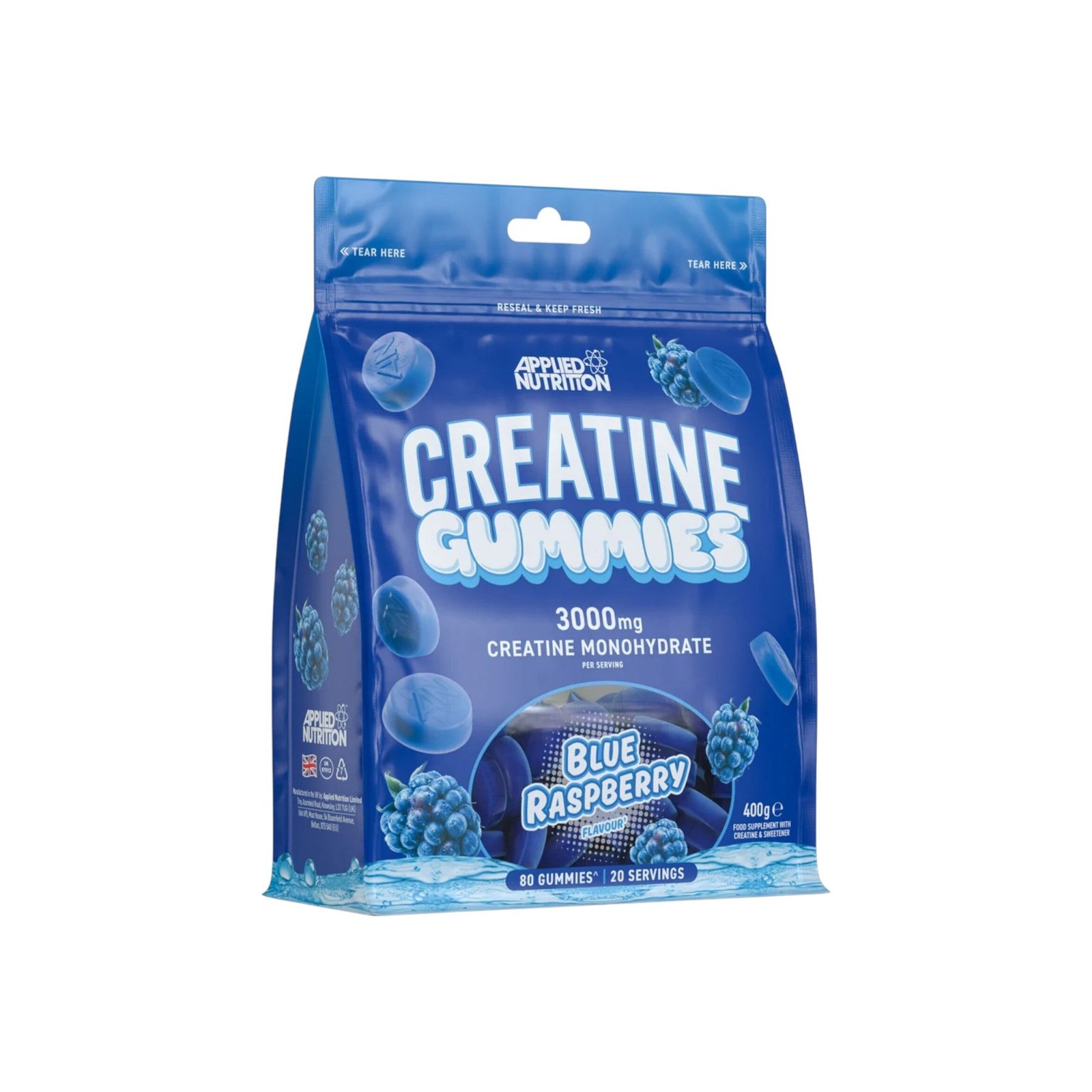 CREATINA EN GOMITAS 20 SERVICIOS 400GR - APPLIED NUTRITION