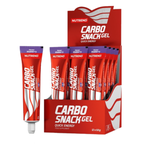 Carbo Snack Con Adicion de Aminoacidos FAST ENERGY 12 UNIDADES - NUTREND
