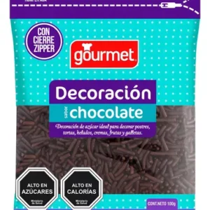 DECORACION SABOR CHOCOLATE 100 GR GOURMET