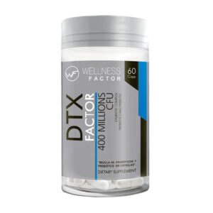 DTX FACTOR 400 MILLIONS CFU PROBIOTICOS & PREBIOTICOS - WELLNESS FACTOR