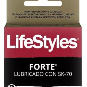 PRESERVATIVOS FORTE 3 UNIDADES - LIFESTYLES