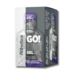 Gel GO! Energy Now!-10 sachets/30 grs, guaraná con acal