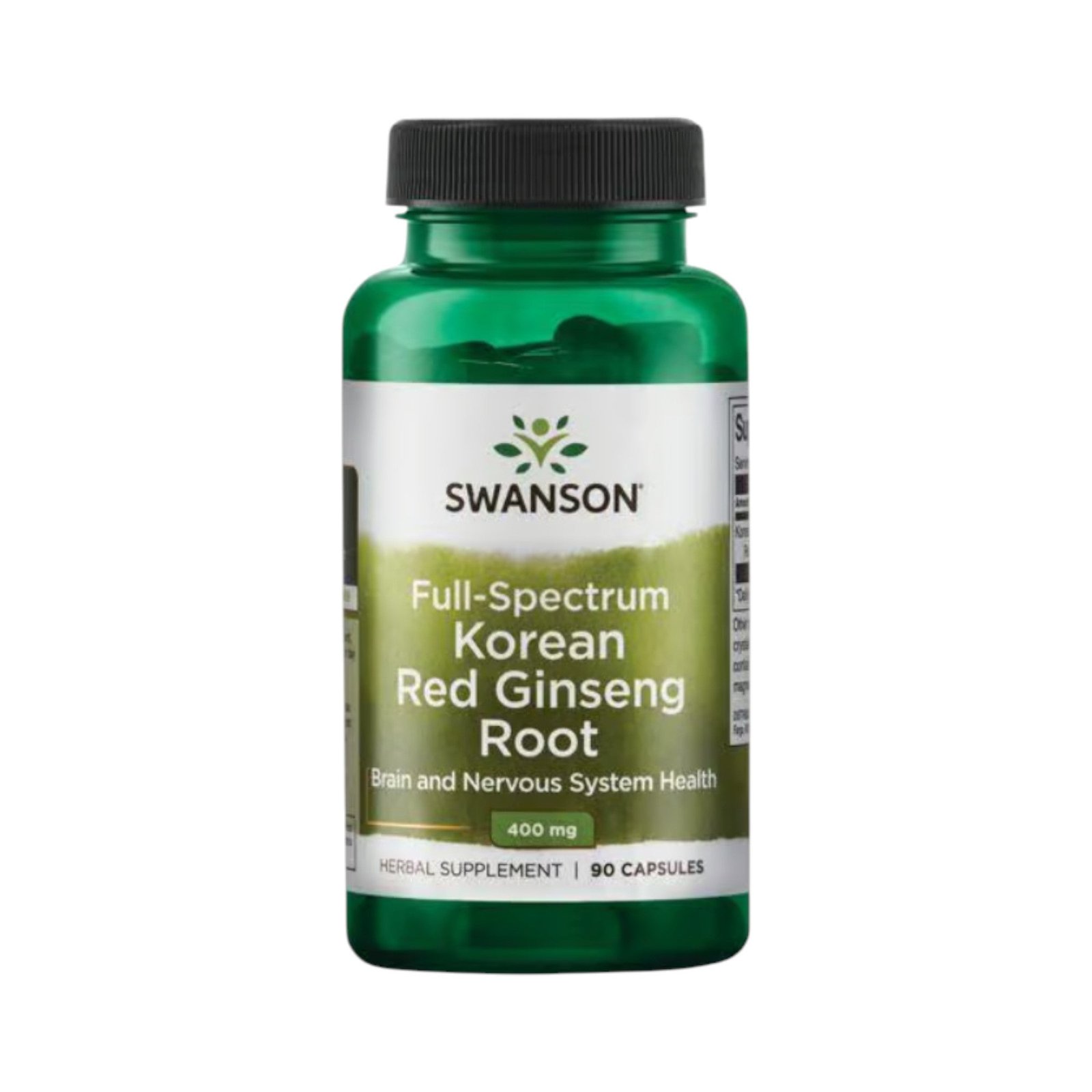 GINSENG COREANO ROJO 400MG 90 CAPSULAS - SWANSON