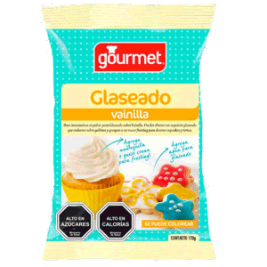 GLASEADO VAINILLA 500Gr GOURMET