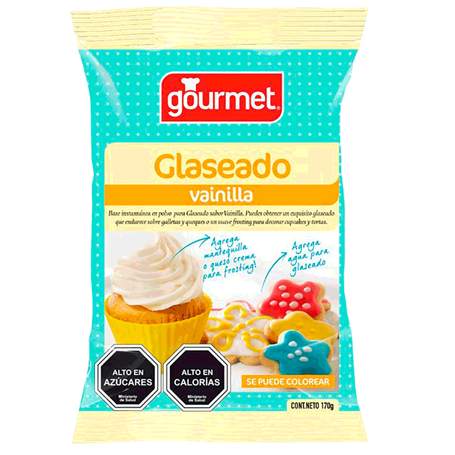 GLASEADO VAINILLA 500Gr GOURMET