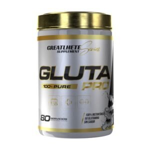GLUTAMINA 100% PURE PRO - 80sv 400gr - GREATLHETE