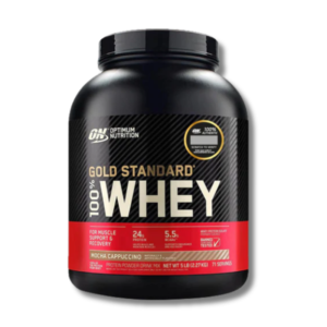 GOLD STANDARD 100% Whey 4.65 lbs/68 servicios, cookies & cream