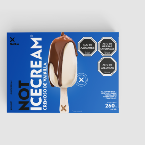 NotIceCream Paleta Vainilla caja 8 un