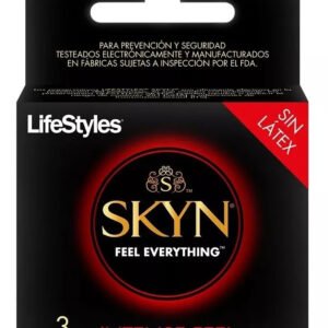 PRESERVATIVOS INTENSE FEEL 3 UNIDADES - LIFESTYLES