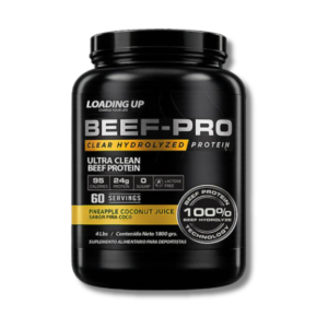BEEF-PRO Clear Hydrolyzed Protein - 4 lbs/60 servicios, blue raspberry (TEXTURA DE JUGO)