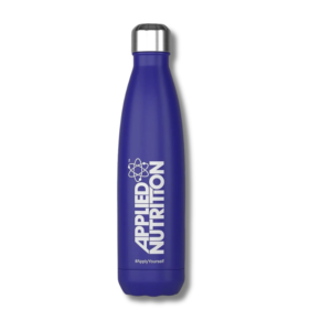 Botella metálica inoxidable COLD WATER Flask Blue-TAPA ROSCA-500 ml