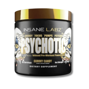 Psychotic GOLD Infused Pre-Workout USA-202 grs/35 servicios, grape