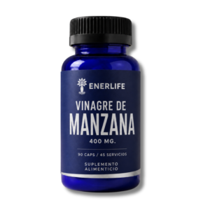 Vinagre de MANZANA 400 mg 90 caps/45 servicios