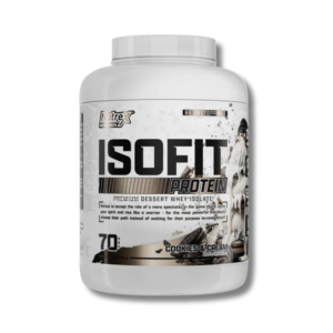 ISOFIT Protein Premium Dessert Whey ISOLATE-5.1 lbs/70 servicios, chocolate shake