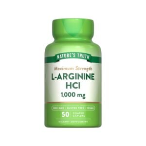 L-ARGININA HCL 50 COMPPRIMIDOS 1000MG - NATURE'S TRUTH