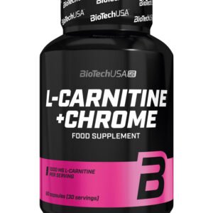 L- CARNITINE + CHROME 60 CAPSULAS - BIOTECHUSA