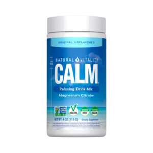 MAGNESIO CITRATO CALM EN POLVO SIN SABOR - NATURAL VITALITY
