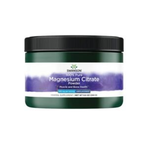 MAGNESIO CITRATO EN POLVO SIN SABOR 244GR - SWANSON