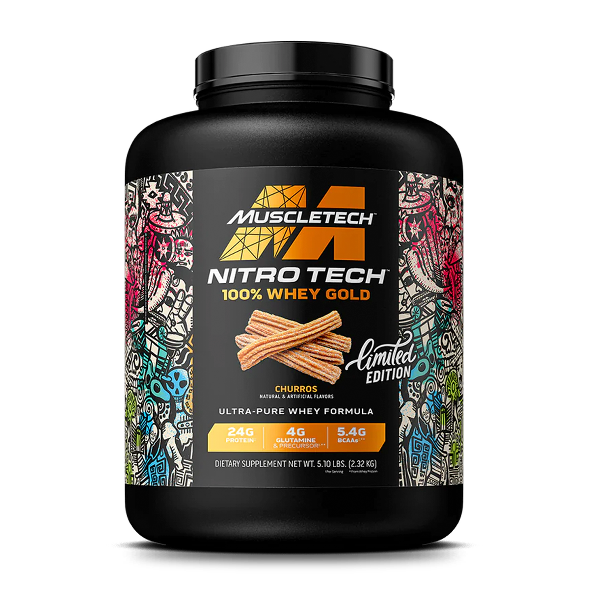 NITRO TECH WHEY GOLD EDICIÓN LIMITADA 5 LBS - MUSCLETECH
